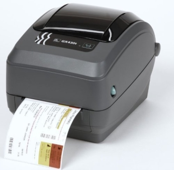 Zebra GX430T Thermal Transfer Desktop Label Printer