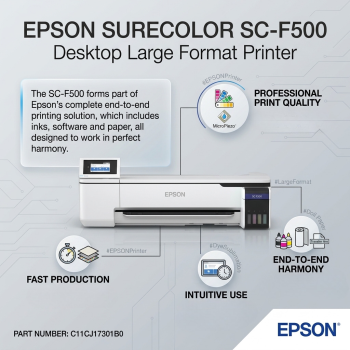 Epson SureColor SC F500 Desktop Large Format Printer