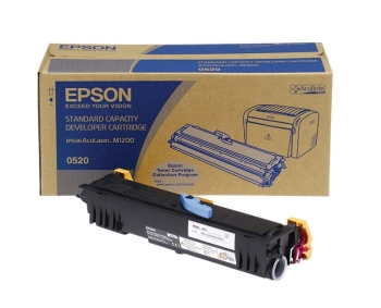 Epson C13S050520 Standard Capacity Black Developer Cartridge- 1800 pages