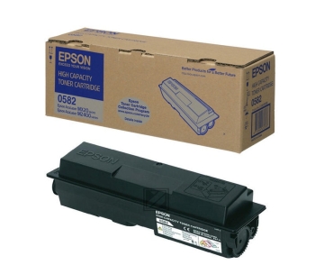 Epson C13S050582 High Capacity Black Toner Cartridge- 8000 pages