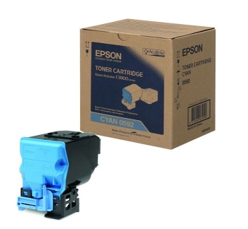 Epson C13S050592 Cyan Toner Cartridge- 6000 pages