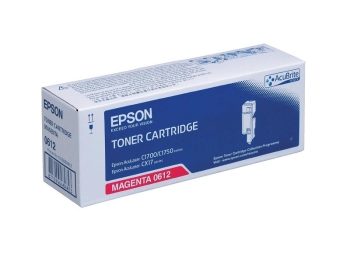 Epson C13S050612 High Capacity Magenta Toner Cartridge- 1400 pages