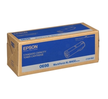 Epson C13S050698 Standard Capacity Black Toner Cartridge- 12,000 pages