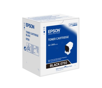 Epson C13S050750 Black Toner Cartridge- 7,300 pages