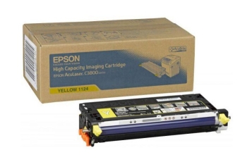 Epson C13S051124 High Capacity Yellow Toner Cartridge - 9000 pages