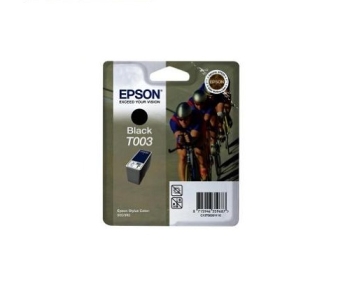 Epson T003 Black Ink Cartridge - Retail Pack (untagged)