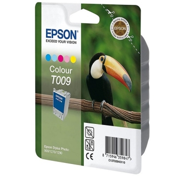 Epson T009 5 Colour Ink Cartridge - Retail Pack (untagged) 