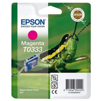 Epson T0333 Magenta Ink Cartridge - Retail Pack (untagged) 