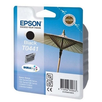 Epson T0441 Black Ink Cartridge (Standard) - Retail Pack (untagged)