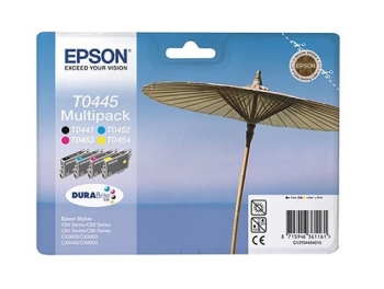 Epson DURABrite Quad Pack (T044140, T045240, T045340, T045440) - Retail Pack (untagged)