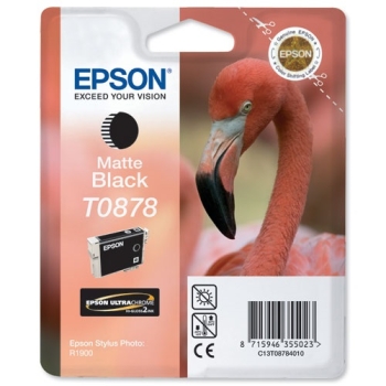 Epson Singlepack Matte Black T0878 Ultra Gloss High-Gloss 2