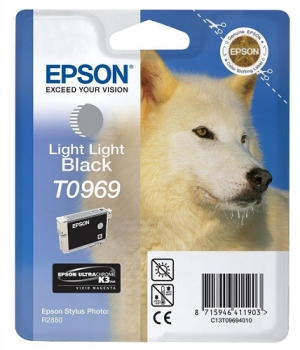 Epson Singlepack Light Light Black T0969