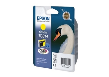 Epson T0814 Yellow Ink Cartridge (High Capacity)