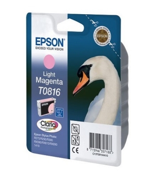 Epson T0816 Light Magenta Ink Cartridge  (High Capacity)