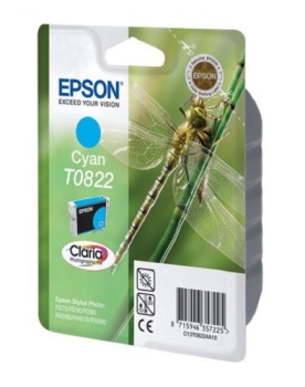 Epson T0822 Cyan Ink Cartridge