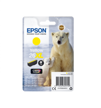 Epson Singlepack Yellow 26XL Claria Premium Ink