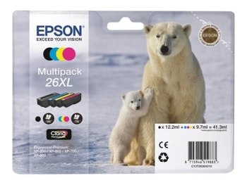 Epson Multipack 4-colours 26XL Claria Premium Ink