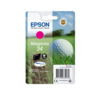 Epson Singlepack Magenta 34 DURABrite Ultra Ink