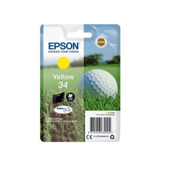 Epson Singlepack Yellow 34 DURABrite Ultra Ink