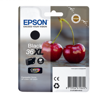 Epson Singlepack Black 36XL Claria Home Ink 