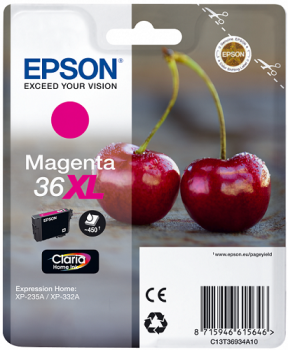 Epson Singlepack Magenta 36 Claria Home Ink