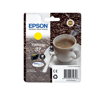 Epson Singlepack Yellow 37 DURABrite Ultra Ink