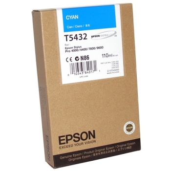 Epson Singlepack Cyan T543200