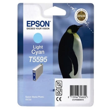 Epson T559 Light Cyan Cartridge - Retail Pack (untagged)