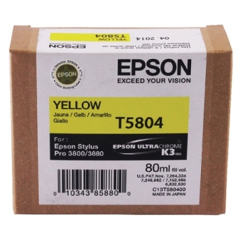 Epson Singlepack Yellow T580400 