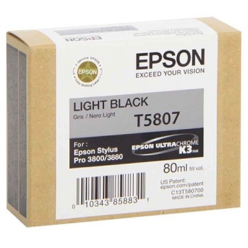 Epson Singlepack Light Black T580700