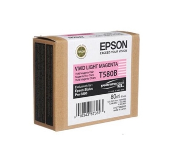 Epson Singlepack Vivid Light Magenta T580B00