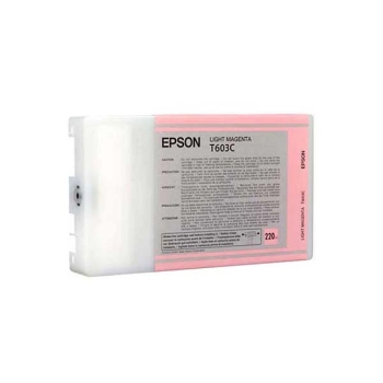 Epson T603C Light Magenta 220 ml Ink Cartridge- Single Pack