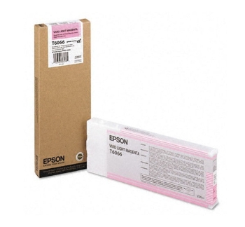 Epson T6066 220ml Vivid Light Magenta Ink Cartridge- Singlepack