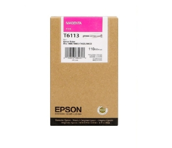 Epson T6113 Magenta Ink Cartridge- Singlepack