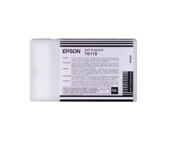 Epson T6118 Matte Black Ink Cartridge- Singlepack