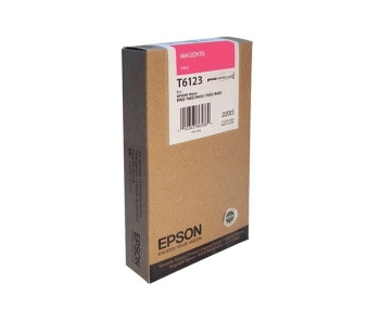 Epson T6123 220 ml Magenta Ink Cartridge- Singlepack