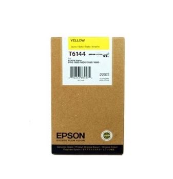 Epson T6144 220 ml Yellow Ink Cartridge- Singlepack