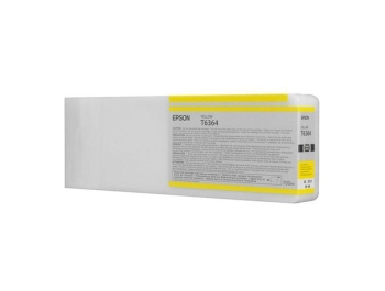 Epson T6364 700 ml Yellow UltraChrome HDR Ink Cartridge- Singlepack