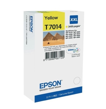 Epson T7014 XXL Yellow 3.4k Ink Cartridge