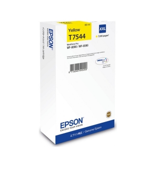 Epson T7544 WF-8090 / WF-8590 XXL Yellow Ink Cartridge 