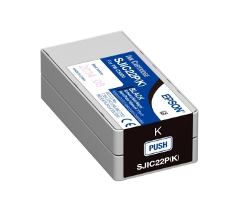 Epson C33S020601 SJIC22P(K) Black Ink Cartridge