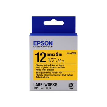 Epson Label Cartridge Strong Adhesive LK-4 Series 12mm (9m)