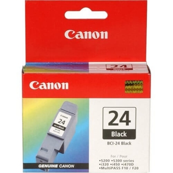 Canon BCI-24 Black Original Ink Cartridge (BCI-24 Black)