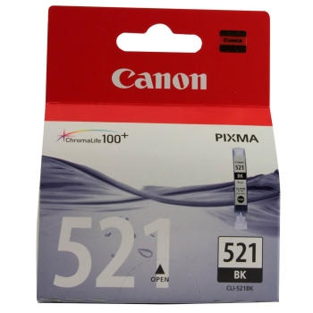 Canon CLI-521BK Photo Black Original Cartridge