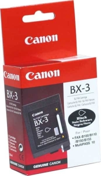 Canon BX-3 Black Original Fax Cartridge (BX-3 Black)