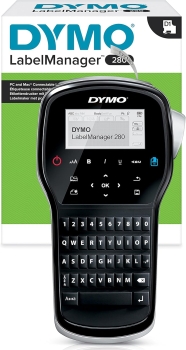 DYMO DYS0968990 LM280 Hand-Held Portable Label Maker (Complete Kit)