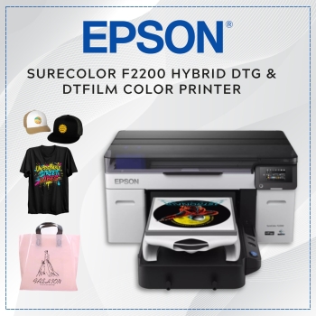 Epson SureColor F2200 Hybrid DTG & DTFilm Color Printer