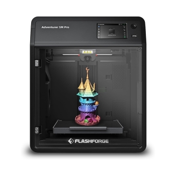 Flashforge Adventurer 5M Pro 600mm/s Printing, Smart Leveling Professional Grade 3D Printer