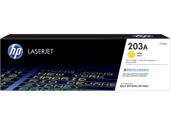 HP 203A Yellow Original LaserJet Toner Cartridge