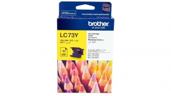Brother Yellow Ink Cartridge LC-73Y - Genuine